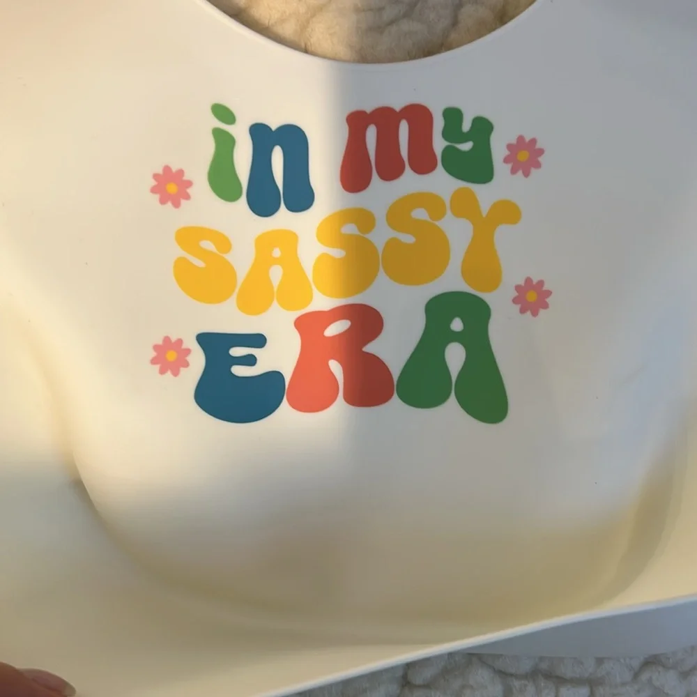 Colorful Silicone Baby Bib ya